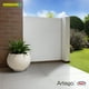 thumbnail image 5 of Maceta moderna para exteriores 24 cm de alto x 34 cm de ancho LATTICE color arena sandstone de Polietileno ultra ligera Artego Japi Hecho en Brasil, 5 of 6