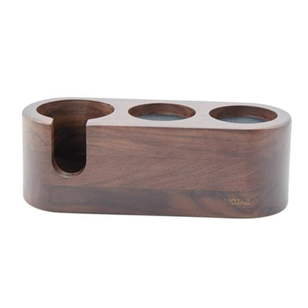 

Kitchen Coffee Filter Tamper Holder Espresso Tamper Mat Stand Coffee Maker Support Accessories - 3 Holes 51mm