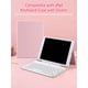 thumbnail image 1 of Purple Keyboard Case Compatible with iPad 7/8/9th 10.2 Inch Compatible With Huawei Matepad 10.4 inch Keyboard Protective Cover, With Pen Holder,Suppor, 1 of 4