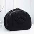 thumbnail image 2 of Bolsa para mascotas plegable de color sólido Bolsa para gatos transpirable Mochila portátil para mascotas, 2 of 6