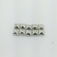 thumbnail image 4 of 100 piezas mide clavos remaches puntos punk diy cuero bolsa zapatos plata Hugo Espárragos piramidales, 4 of 10