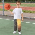 thumbnail image 5 of joogoo Football Burning Boys' Sweatpants Jogger Pants 4T, 5 of 8