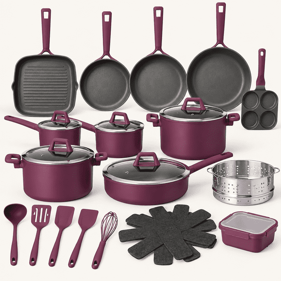 Pots and Pans Set, Nonstick Cookware Set