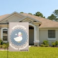 thumbnail image 2 of Amhnf Welcome Mother Duckers Garden Flag With Cute White Duck Design On Blue Lace Background For Home Outdoor Garden Yard Decor 12x18 inch, 2 of 5