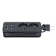 thumbnail image 2 of Regleta ANGGREK 4 Puertos USB Power Hub Enchufe UE 250V 2 Enchufes Redondos 1200W 10A, 2 of 7