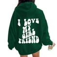 thumbnail image 5 of Gyexs Oversized Hoodies for Women Men Christmas Valentines Day Sweatshirts Hooded Long Sleeve Pullover Tops Trendy Winter Clothes Z02 Green & Size XXXL, 5 of 7