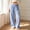 Blue, variant on Women's Plaid Pajama Pants Comfy Lounge Pant Straight Leg Elastic Waist Sleep Bottoms Fall Winter Cozy Lady Sleepwear