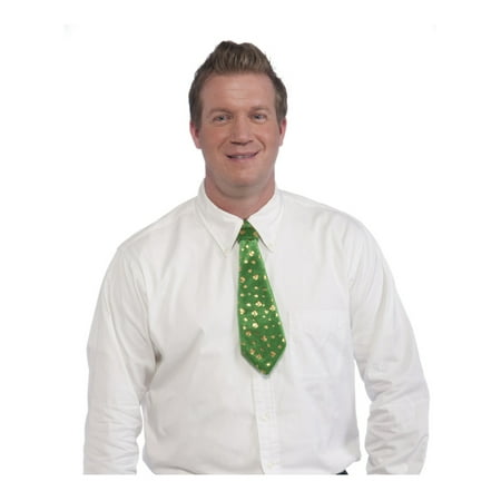 Adult's Mens St. Patrick's Day Short Neck Tie Costume