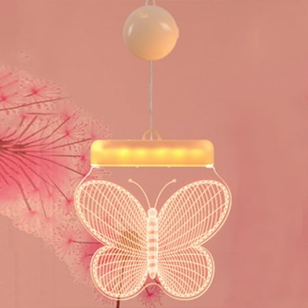 

WalGRHFR 2024 LED Light For Indoor Bedroom Romantic 3D Light Gift For Love Hanging Light Drcoration Battery Light