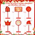 thumbnail image 4 of Bewildely Señal navideña de STOP para un rico significado el día de Navidad Decoraciones flexibles y variadas Kits de decoración para fiestas, 4 of 6