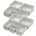 thumbnail image 2 of Simple Houseware Closet Storage Box, 12 Pack, Gray, 2 of 3