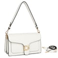 thumbnail image 1 of Bolso Travistar de piel sintética para mujer, color blanco, 1 of 7