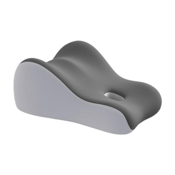 Almohada de cuña de espuma viscoelástica Diseño ergonómico Almohada para dormir en la cama rosa