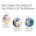 thumbnail image 5 of Anti Slip, Anti Mold, Tpe Bath Mat, Anti Slip, Antibacterial Shower Mat With Suction Cup And Drainage Hole, Perfect For Everyone'S Safety, Gray 43 X 75 Cm., 5 of 5