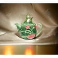 thumbnail image 2 of Handcrafted Ceramic Frog Teapot 24oz 8 3/4", 2 of 4