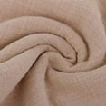 thumbnail image 3 of 1 Meter Linen Fabric Cloth for Spring Summer Clothing Making - Khaki, 3 of 6