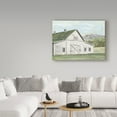 thumbnail image 3 of Trademark Fine Art 'Field Barn in Spring' Canvas Art by Art Licensing Studio, 3 of 3