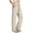 28# Beige, variant on Womens Travel Pants Quick Dry Lightweight Stretch Elastic Waist with Pockets Summer Casual Workout Hiking Joggers Pink S