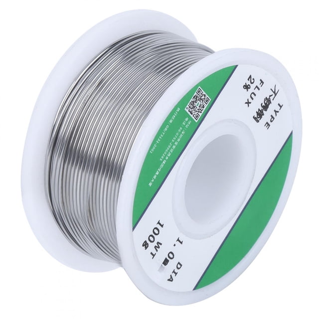 Soldador de acero inoxidable con alambre de estaño, sin olor acre, accesorios de soldadura de 1,0 mm
