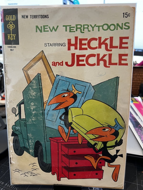 Gold Key NEW TERRYTOONS #8 Heckle and Jeckle