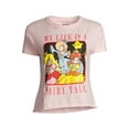 thumbnail image 6 of Super Mario Juniors Princesses My Life Is a Fairytale Cropped Graphic T-Shirt, 6 of 6