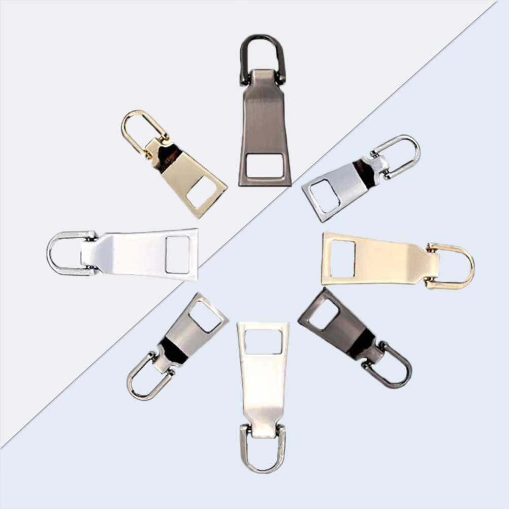 Zipper Pull Replacement,Universal Metal Luggage Replacement Zipper Pulls  Slider,Zipper Fix Repair Kit,Zipper Pull Tab for Luggage,Backpack,Jackets, Coat,Boots,Clothing Shoes J6U2 