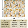 thumbnail image 2 of Fox Baby Blanket Soft Cozy Flannel Throw Blanket Travel Blanket for Baby, Kids, Youth (40x50 Inch), 2 of 4