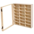 thumbnail image 4 of Milaget Wooden Toy Car Display Case Multifunctional Organizer Model Car Storage Rack 21 Grid, 4 of 9