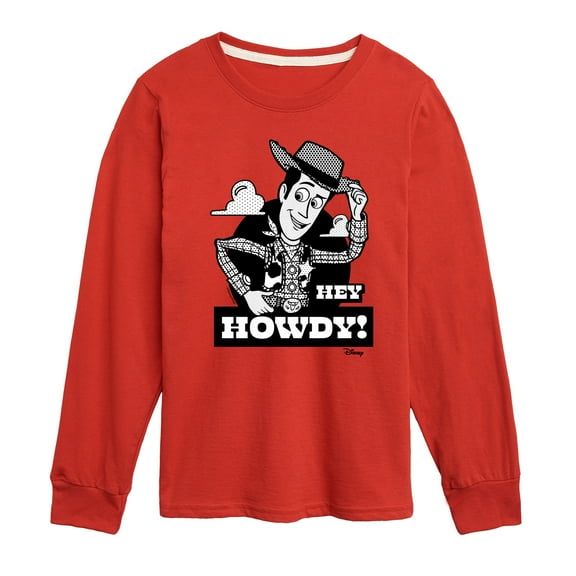 Toy Story - Hey Howdy - Toddler & Youth Long Sleeve Graphic T-Shirt