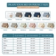 thumbnail image 7 of 100% Cotton Sheet Twin Set – 600 Thread Count, Additional Pillowcase, Hotel Luxury Soft Silky Sateen Sheets, No Pill Fade Resistant 15" Deep Pocket, Machine Washable – Denim, 7 of 7