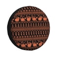 thumbnail image 1 of Balery Vintage Pumpkin Pattern Cubiertas para Neumáticos - Protector Resistente para Neumáticos de Camioneta, SUV, Remolque, Camper y RV-14 inch, 1 of 6