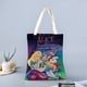 thumbnail image 2 of Alice in Wonderland Bolso de tela con estampado de lienzo para mujer, bolsa de compras reutilizable y estética, con cremallera interior, regalo para mujer,40*45cm., 2 of 6
