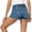 Dark Blue, variant on Jean Shorts for Women Ripped Cut Off Jorts Summer Casual Denim Shorts with Pockets Hot Pink Size M