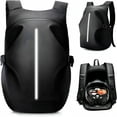 thumbnail image 2 of LADYGYM 40L Waterproof Bike Backpack for Men, Black, Waterproof Travel Backpack, 2 of 7