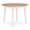 White, variant on Bowery Hill Contemporary Light Brown Wood Dining Drop Leaf Table