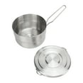 thumbnail image 1 of 1.5L Camping Pot, Tick Signes Pliage Poignée 1.5L Camping Bento Pot pour l'Extérieur, 1 of 8