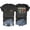 C-Grey82, variant on DHFJKG Vintage Short Sleeve T Shirt Women Letter Graphic Tee Loose Fit V Neck Summer Tshirts Casual Daily Wear Versatile Tops