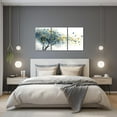 thumbnail image 3 of ZHONGYUTONG Big Tree Canvas Wall Art 3 Pieces Colorful Butterfly on Tree Picture Prints Abstract Paintings for Modern Living Room Bedroom Decor Framed (24.00" x 36.00" x 3PCS), 3 of 6