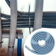 thumbnail image 4 of Cinta aislante para tuberías de agua, protección contra congelamiento en invierno, 78,74 pulgadas, resistente a intemperie, para tuberías de agua azul, 4 of 7