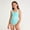 Blue, variant on Kids Swimsuits Sleeveless 1 Piece Swimming Suits Quick Dry Summer Swimwear with Padded Swim Suit for Girls 7-8 Years