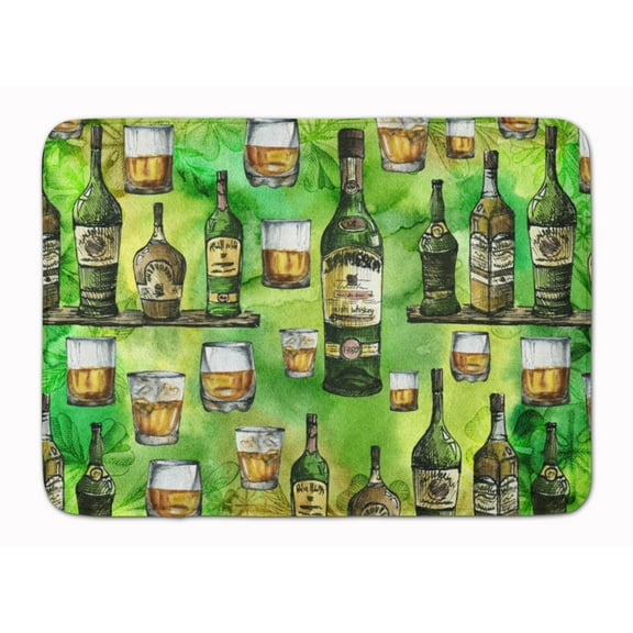 Irish Whiskey Machine Washable Memory Foam Mat
