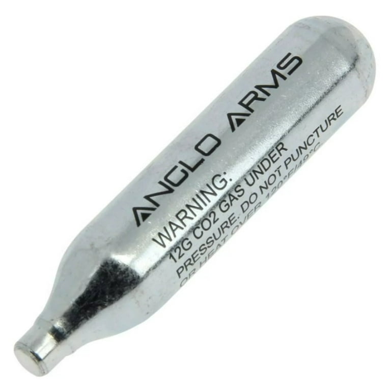 Swiss Arms 12g CO2 Cartridge (Package: Box of 10), Accessories & Parts, BBs  & Gas, Airsoft Gas & CO2 -  Airsoft Superstore