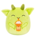 thumbnail image 3 of Squishmallows Original 5-Inch Halloween 4-Pack – Gabin Pumpkin Axolotl, Fitzy Goblin Holding Latte, Malcolm Bat Mushroom, Ms. K Purple Clown – Official Jazwares Plush (Little), 3 of 5