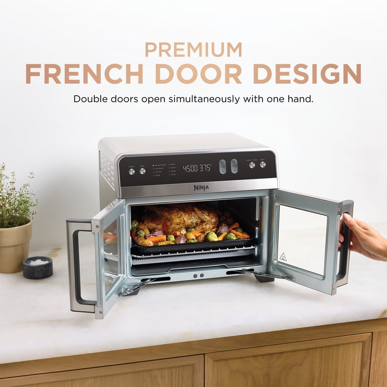 Ninja French Door 8-in-1 Countertop Oven, with Smart Surroundair