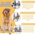 thumbnail image 3 of Dog Cat Grooming Hammock, Indoor Pet Hammock Helper Adjustable 2 In 1 Restraint Bag Quick Dry Towel With Hook For Small/medium/large Pet Grooming Nail, 3 of 5