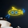 thumbnail image 2 of Handmadetneonsign Submarine Neon Sign, Submarine Led Sign, Submarine Neon Light, Beach Lover Neon, 2 of 5