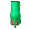 thumbnail image 4 of Unique Bargains Bottines à Talons Aiguilles Hauts à Bout Pointu pour Femmes Vert 8, 4 of 4