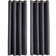 thumbnail image 1 of Cortinas Blackout para bloquear luz y ruido Gris Kyuden Home, 1 of 4