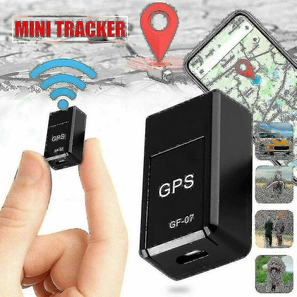 Gf-07 Mini Tracker Gps Magnétique En Temps Réel Localisateur De