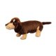 thumbnail image 3 of Lindo sofá de peluche con forma de perro, adorno de dibujos animados, divertido juguete de peluche para abrazar, perro salchicha de peluche para niños 30 centímetros, 3 of 8